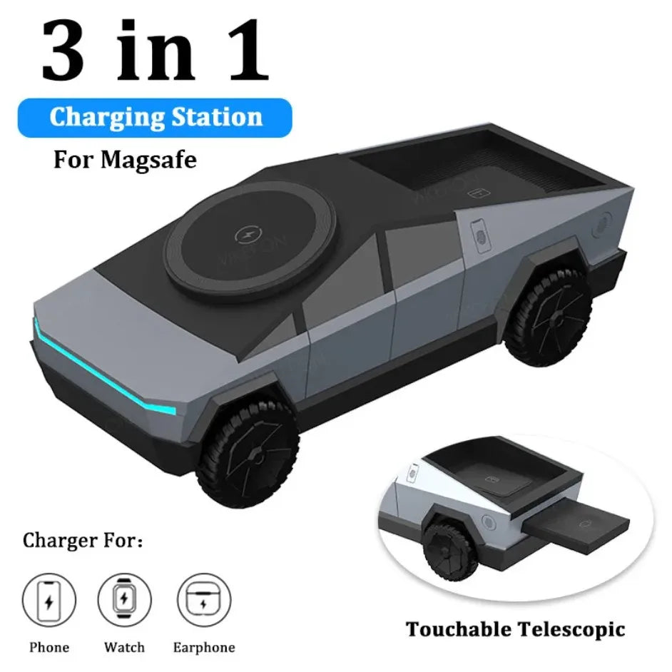 Cyberdock stacja ładująca 3 w 1