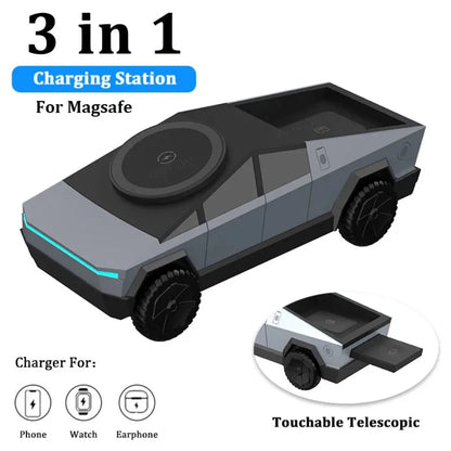 Cyberdock stacja ładująca 3 w 1